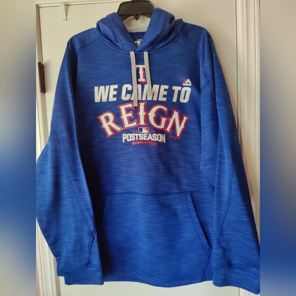 Majestic Texas Rangers Hoodie XL - Picture 1 of 3
